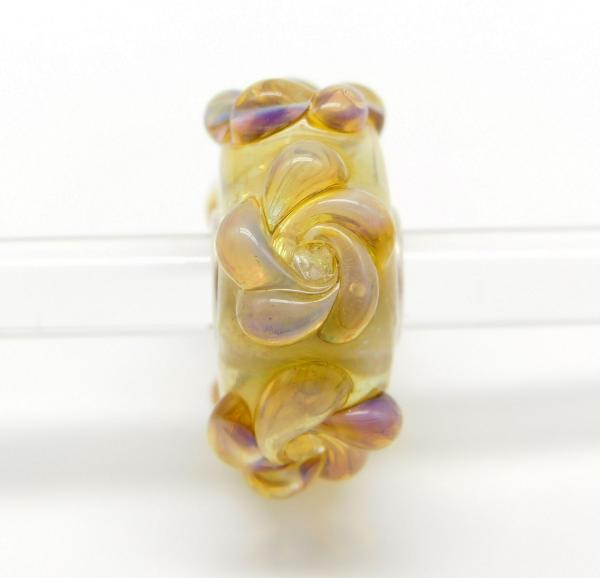 Misty Pearl Roses - Elfbeads Glas - Originalfoto